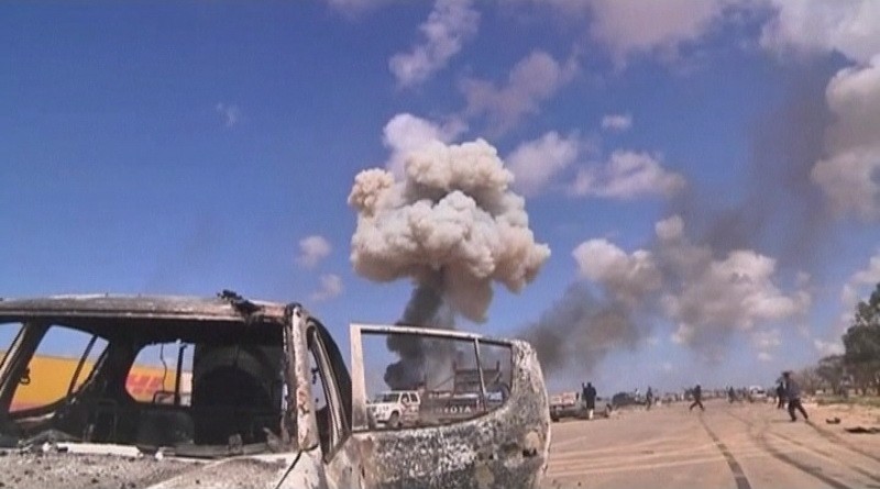 Výbuch pri líbyjskom meste Bengházi